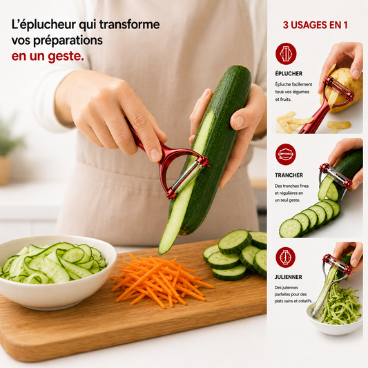 Volexim Économe légume vegi-twist'ine