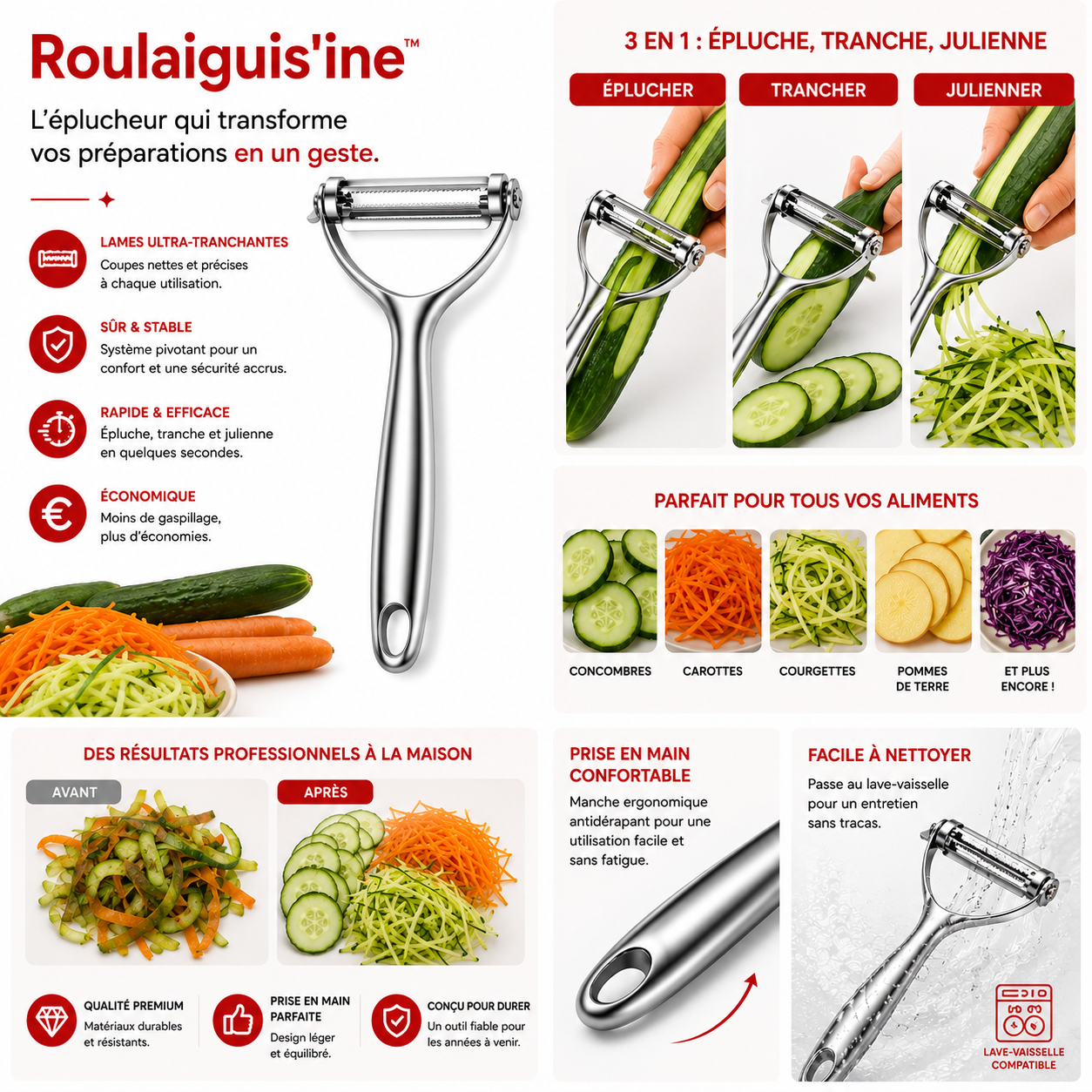 Volexim | ÉCONOME LÉGUME VEGI-TWIST'INE™