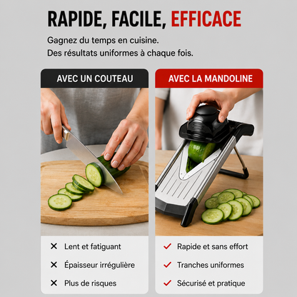 Volexim |  Mandoline Japonaise Réglable V5 PRO'INE